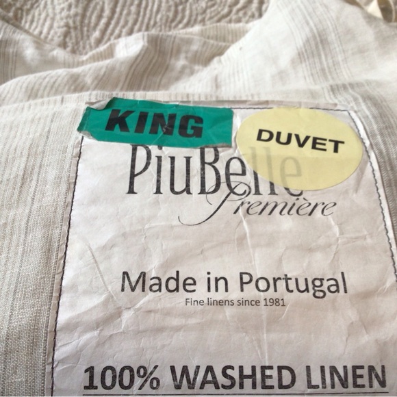 Piu Belle Linen Sheets
